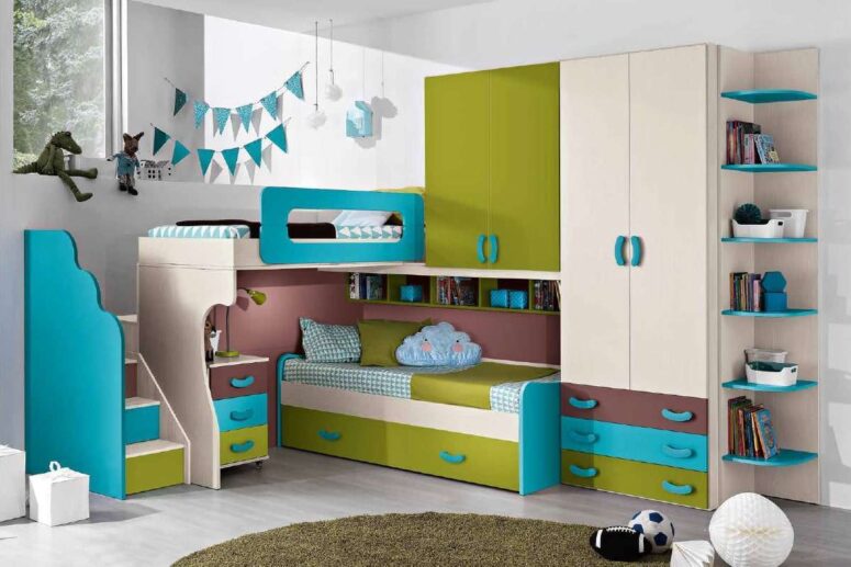 cameretta componibile Omnia 0530
