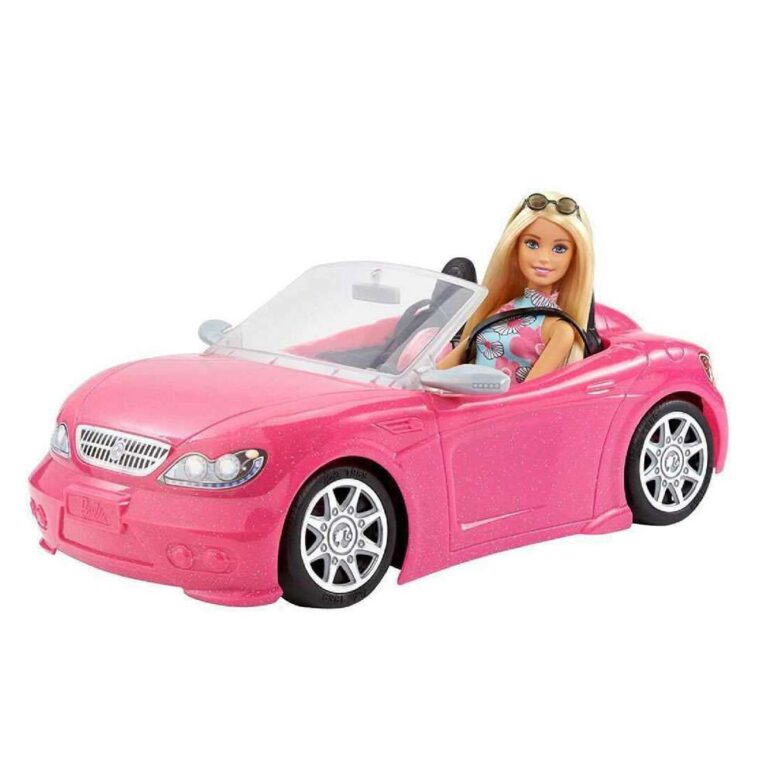 Barbie con auto cabrio