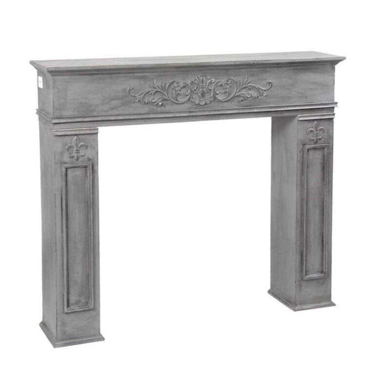 <strong>Cornice finto camino</strong> in legno