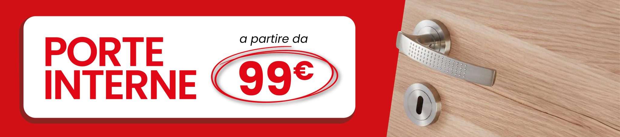 porte a partire da 99€ banner desktop