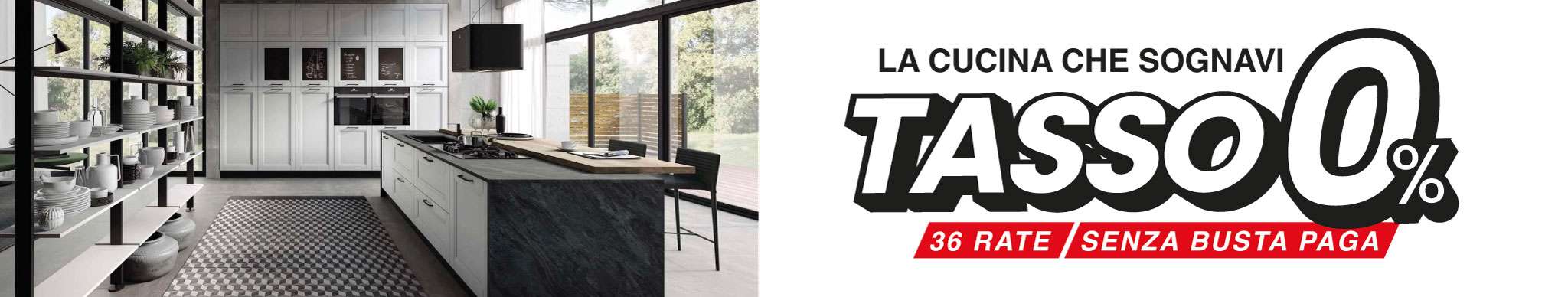 banner tasso zero cucine